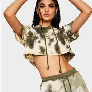 Olive Down To Chill Jogger Set